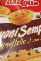 Mängden socker i Pagnotelle al cioccolato