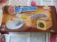 Mängden socker i 6 Brioches