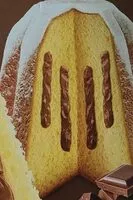 Mängden socker i Pandoro al cioccolato