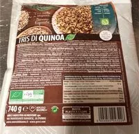Mängden socker i Teis di quinoa