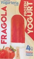 Mängden socker i Frozen Yogurt Fragola