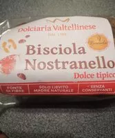 Mängden socker i Bisciola nostranello