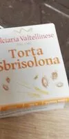 Mängden socker i Torta sbrisolona dolciaria baltellinesr