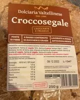 Mängden socker i Croccosegale