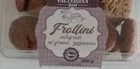 Mängden socker i Frollini integrali al grano saraceno