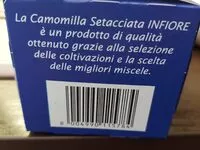 Mängden socker i Camomilla setacciata