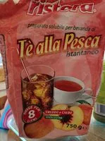 Mängden socker i Tè alla Pesca