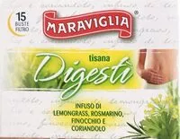 Mängden socker i Tisana Digestì