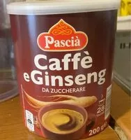 Mängden socker i Caffè e Ginseng