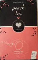 Mängden socker i Peach tea