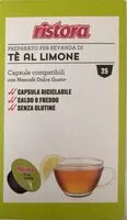 Mängden socker i Te al limone capsule