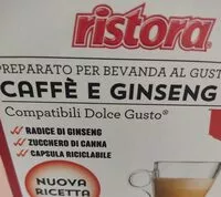 Mängden socker i Caffè e ginseng