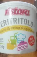 Mängden socker i Eritritolo
