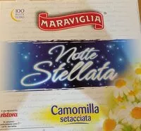 Mängden socker i Camomilla setacciata