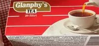 Mängden socker i Glanphy’s Tea