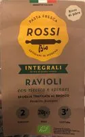 Mängden socker i Ravioli integrali