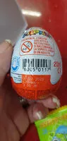 Mängden socker i Kinder Sorpresa
