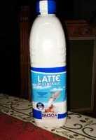 Mängden socker i Latte parzialmente scremato