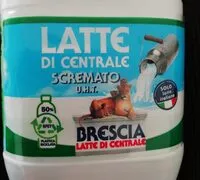 Mängden socker i Latte di centrale scremato