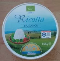 Mängden socker i Ricotta biologica