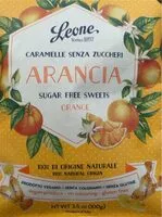 Mängden socker i Caramelle senza Zuccheri All'arancia