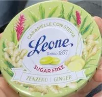 Mängden socker i Caramelle con stevia zenzero