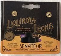 Mängden socker i Gommose di liquirizia al profumo di violetta