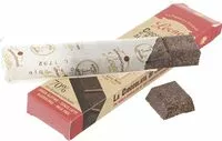 Mängden socker i Leone Steingemahlene Zartbitterschokolade 70% Riegel 55 G Merken