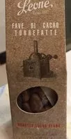 Mängden socker i Fave di cacao torrefatte