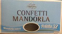 Mängden socker i Confetti mandorla