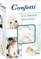 Mängden socker i Confetti bianchi alla mandorla