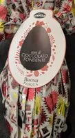Mängden socker i uova di cioccolato fondente