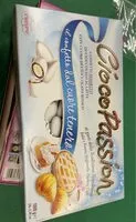 Mängden socker i confetti di cioccolato al latte con cuore di cioccolato bianco