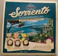 Mängden socker i Sorrento delizioso cioccolatino al latte