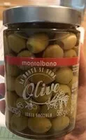 Mängden socker i Olive senza nocciolo