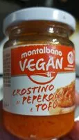 Mängden socker i Crostino ai peperoni e tofu