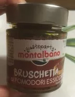 Mängden socker i Bruschetta ai pomodori essiccati
