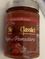 Mängden socker i Sugo al pomodoro