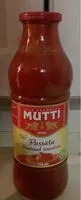 Mängden socker i Solo pomodoro. Mutti