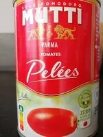 Mängden socker i Tomate pelées