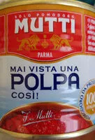 Mängden socker i Polpa di pomodoro