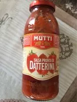 Mängden socker i Mutti Salsa Pronta Di Datterini