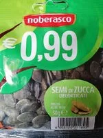 Mängden socker i Semi di zucca