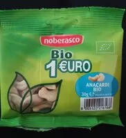 Mängden socker i Noberasco Anacardi Bio