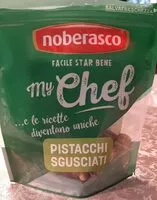 Mängden socker i pistacchi sgusciati