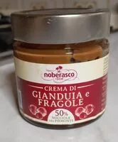 Mängden socker i Crema di gianduia e fragola