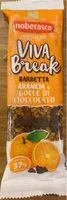 Mängden socker i Viva break barretta arancia e gocce di cioccolato