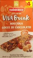 Mängden socker i Viva Break - Nocciola e gocce di cioccolato