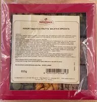 Mängden socker i Assortimento di frutta salata e speziata