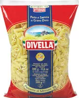 Mängden socker i Pennette di mezzani